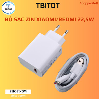 ( HÀNG CHÍNH HÃNG) Bộ sạc zin sạc Nhanh xiaomi redmi  22.5w, Cốc sạc nhanh, cáp sạc chân type C - TBITOT