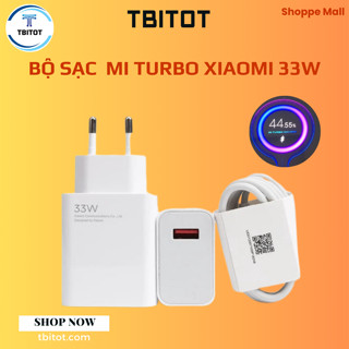 Bộ  sạc nhanh 33W Mi Charge Turbo TIBITOT, Bộ sạc 33W xiaomi chính  hãng type C
