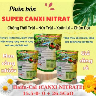 Phân bón Super Canxi Nitrat 500gr – Ca(NO3)2.4H2O (Nhập khẩu Haifa – Israel) (Vườn Sài Gòn - Vuon Sai Gon)