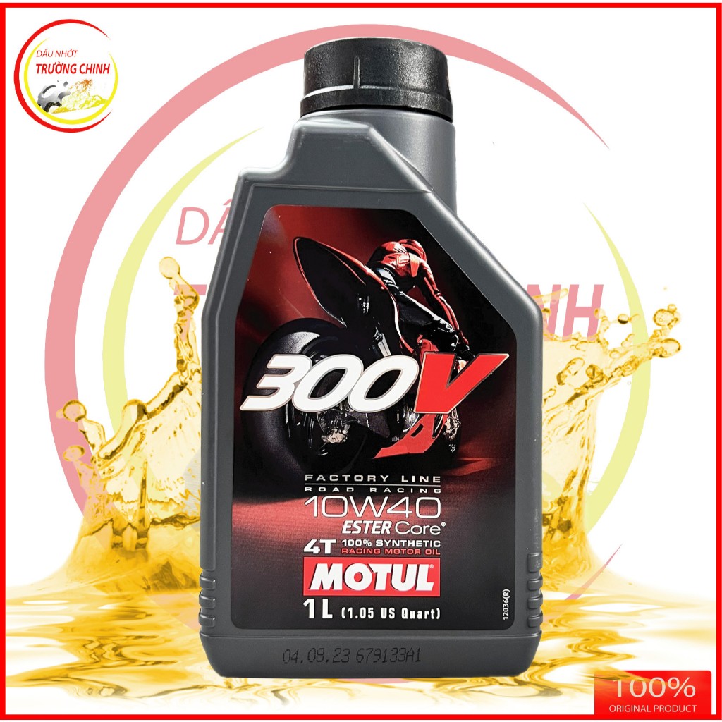 NHỚT MOTUL 300V FACTORY LINE 10W40 - 15W50 -5W40
