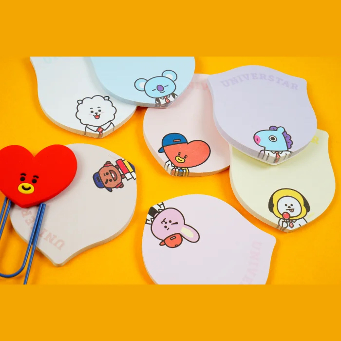 BT21 - Giấy memo dán 1 lớp/ Single Sticky Memo