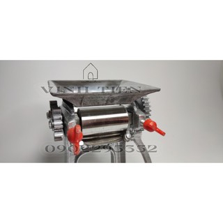Máy Cán Khô Mực - Cá Khô (Inox)