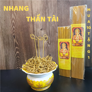 Hương Nhang Thần Tài Thái Lan Nhập Khẩu Chính Hãng Cuộn Tàn Tài Lộc Túi 79 Nén