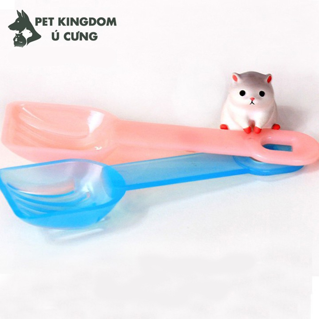 Thìa xúc thức ăn hamster và lọc cát