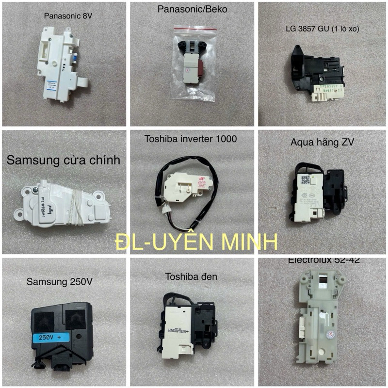 Công tắc cửa máy giặt nhiều thương hiệu