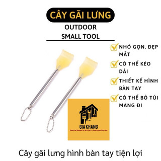  DỤNG CỤ GÃI NGỨA - CÂY GÃI LƯNG INOX NHỎ GỌN