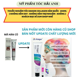 Thuốc Nhuộm Tóc Màu Nhuộm Hàn Quốc Đủ màu - Chưa kèm oxi