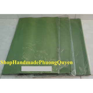 Giấy làm lá cây màu xanh 70gsm