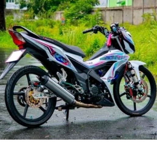 tem rời sonic 150 trắng titan
