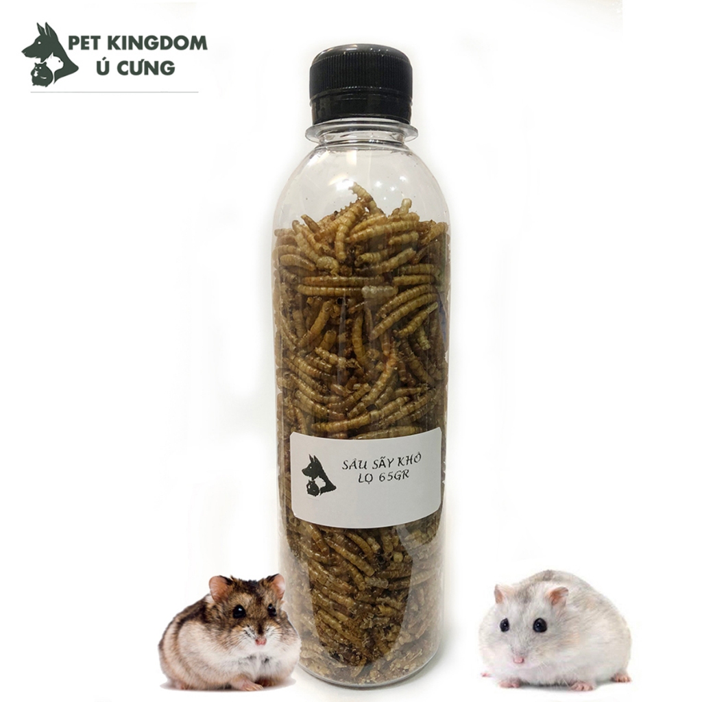  Sâu sấy khô lọ 330ml 65gr 
