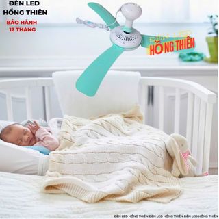 Quạt Trần MiNi Đuổi Ruồi -Muỗi 3 Cánh-5 Cánh Ngẫu Nhiên