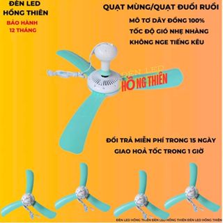 Quạt Trần MiNi Đuổi Ruồi -Muỗi 3 Cánh-5 Cánh Ngẫu Nhiên
