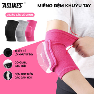 Băng bảo vệ khuỷu tay Aolikes cao cấp có đệm EVA 0240 (1 cặp)