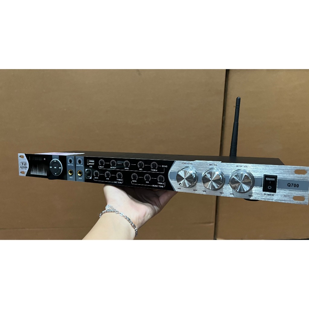 Vang Karaoke CB 1000 Có Điều Khiển,Kết Nối Bluetooth, Usb, Otical, AV...Chuyên Karaoke