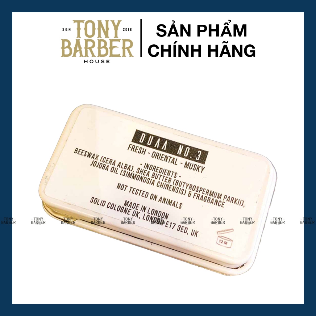Nước hoa khô Solid Cologne UK Scuk Duaa No.3 18ml (LADY)