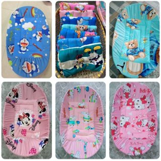 Combo 2 món (nôi tre + bọc) Nôi tre nằm võng cho bé sơ sinh đến 36 tháng, đan từ tre tự nhiên, an toàn và thoáng mát