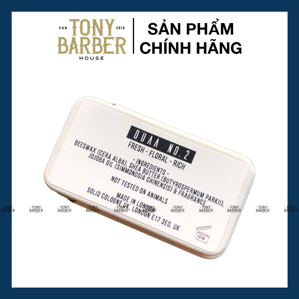 Nước hoa khô Solid Cologne UK Scuk Duaa No.2 18ml (LADY)