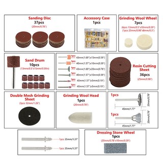 Bộ phụ kiện máy khoan mài đa năng 105PCS