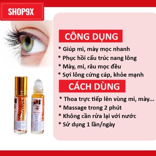 Serum Mọc Dày Mi, Lông Mày, Râu Genive 8ml