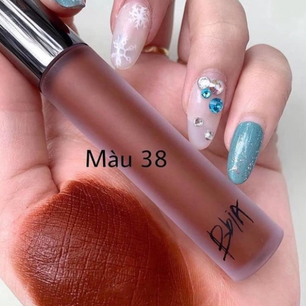 Son kem Bbia 38 màu đỏ nâu