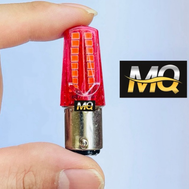 Đèn Led Hậu Nháy AUDI Xe Máy ( Ko Lắp Xe Điện ) Nháy Đuổi Chớp Đuổi Hậu Led Chớp Nháy Hậu Nháy 7 Mầu Hậu Bi Led S25