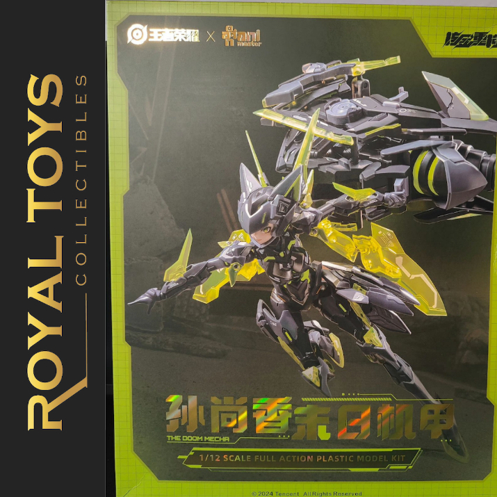 [HÀNG CÓ SẴN] Mô Hình Lắp Ráp 1/12 Animester x Honor of King Sun Shang Xiang The Doom Mecha (tặng kè