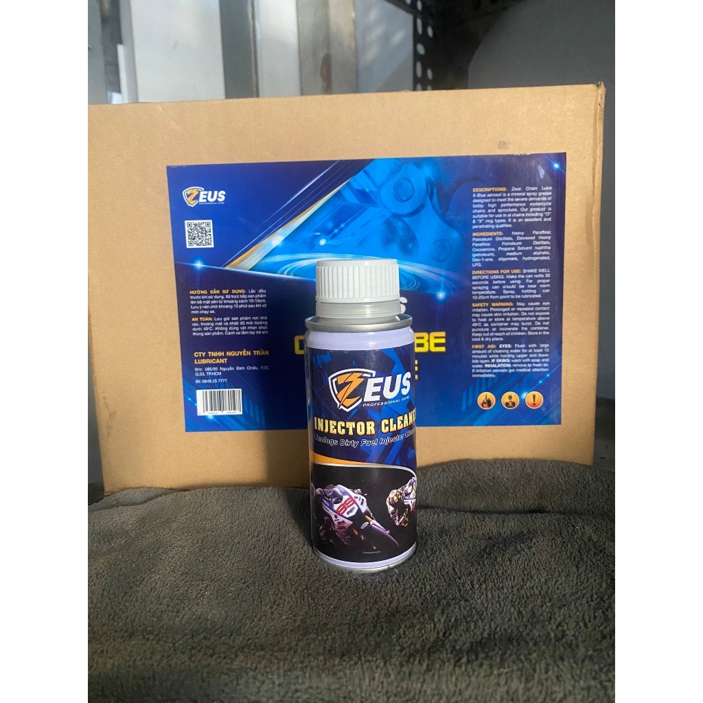 Vệ Sinh Buồng Đốt - Kim Phun Zeus - INJECTOR CLEANER V