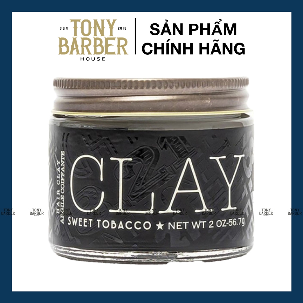 Sáp vuốt tóc 18.21 Man Made Clay 59ml