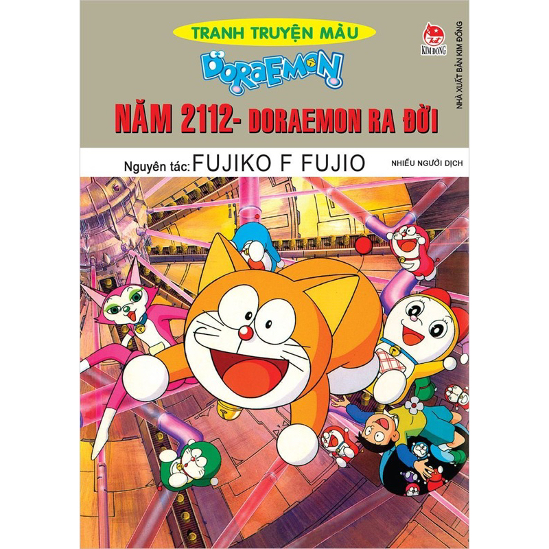 Truyện tranh - Doraemon tranh truyện màu - Năm 2112 Doraemon ra đời