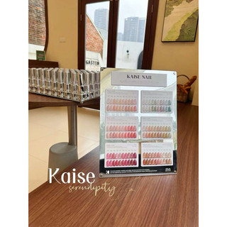 THẠCH KAISE 60 MÀU TĂNG KÈM BẢNG MÀU + KỆ ĐỰNG SƠN