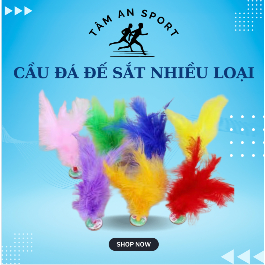 Cầu chinh đá đế sắt, cầu đá lông gà mượt đẹp nhiều màu sắc giá rẻ