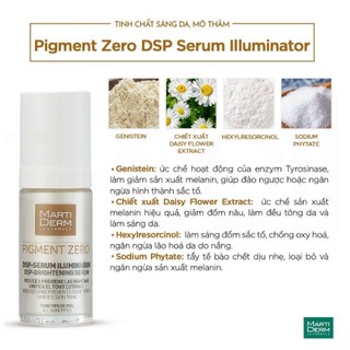 [Hàng Công Ty] Serum Làm Sáng Da, Mờ Thâm MartiDerm Pigment Zero DSP Serum Illuminator (30ml)