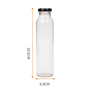 CHAI THỦY TINH TRÒN CAO 330ML