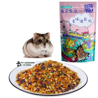  Rau củ sấy hỗn hợp cho hamster túi 100gr 