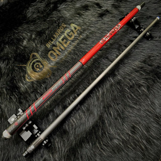 [Leadsuper] Cơ/Gậy Bida Lỗ Leadsuper Dragon Red Ngọn Carbon Công Nghệ Black Power DK