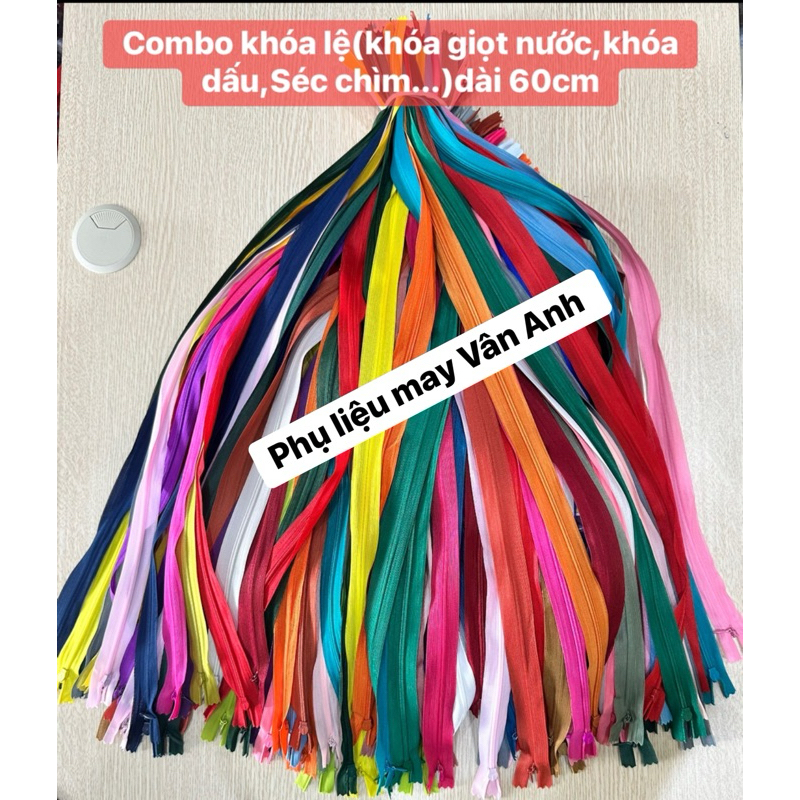 Combo 100c khoá lệ ( giọt nước ) hãng KCC dài 60cm