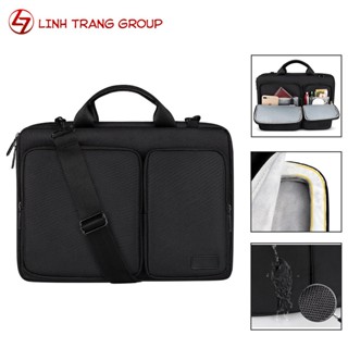 Túi chống sốc dày dặn cao cấp, có dây đeo dành cho laptop - Oz157