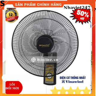 Quạt treo tường điện cơ thống nhất vinawind qtt300-eđ sải cánh 300mm quạt nhỏ ngọn-chạy êm
