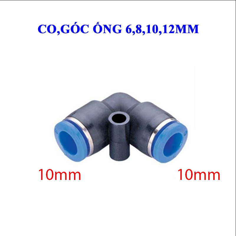 [ 5 Chiếc ] Cút,góc ống 10mm ống PU,PE