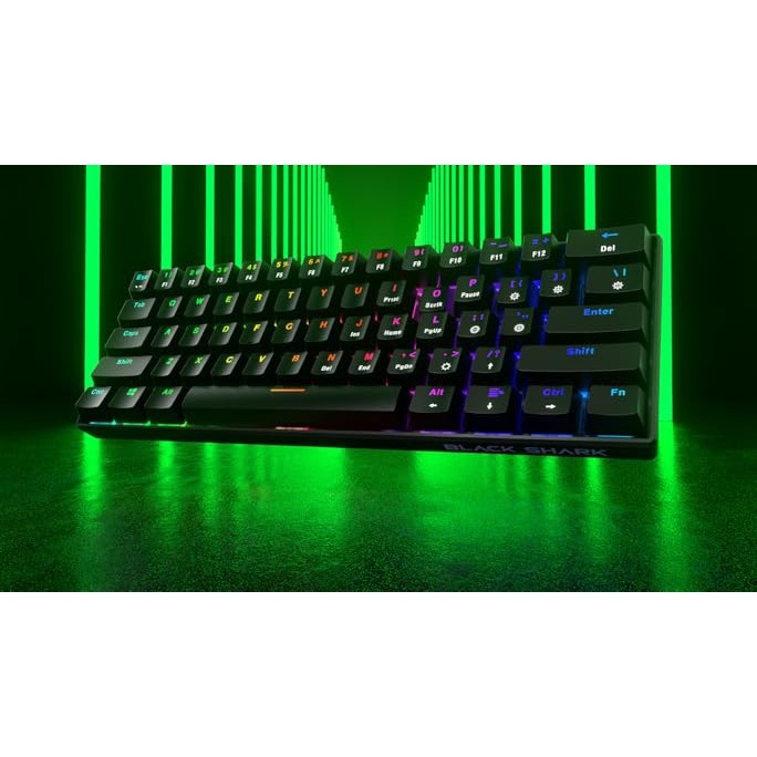 Bàn phím cơ Gaming Black Shark K4 LED RGB | Có app chỉnh | Stab căn chỉnh sẵn | Plate kim loại  | kết nối TypeC tháo rời | BigBuy360 - bigbuy360.vn
