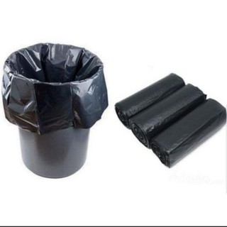 Combo 2 gói Set 3 cuộn túi rác đen tự phân hủy (6 cuộn)