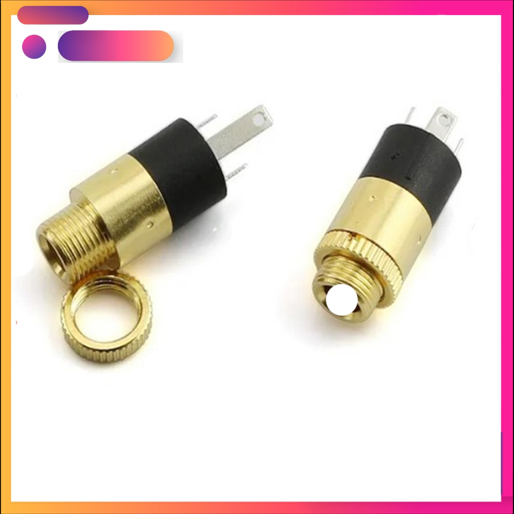 Cổng jack 3.5mm audio 3 chân mạ vàng  diy loa bluetooth( Giá 1 chiếc)