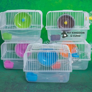 Lồng mini hamster trong suốt