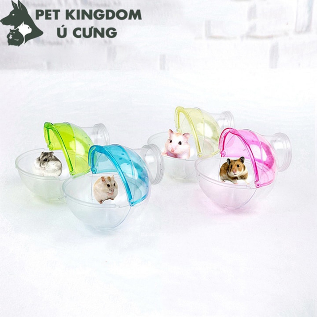Nhà tắm hamster gắn lồng