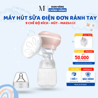 Máy Hút Sữa MALOBY Không Dây, Vắt Sữa Điện 9 Chế Độ, Massage Không Gây Đau Rát, Kích Sữa M1