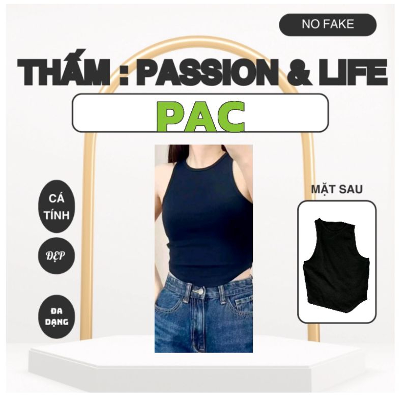 Áo ba lỗ ngược Pac