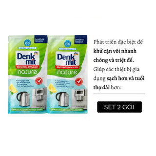 Bột tẩy cặn ấm siêu tốc, máy pha cà phê…Denkmit