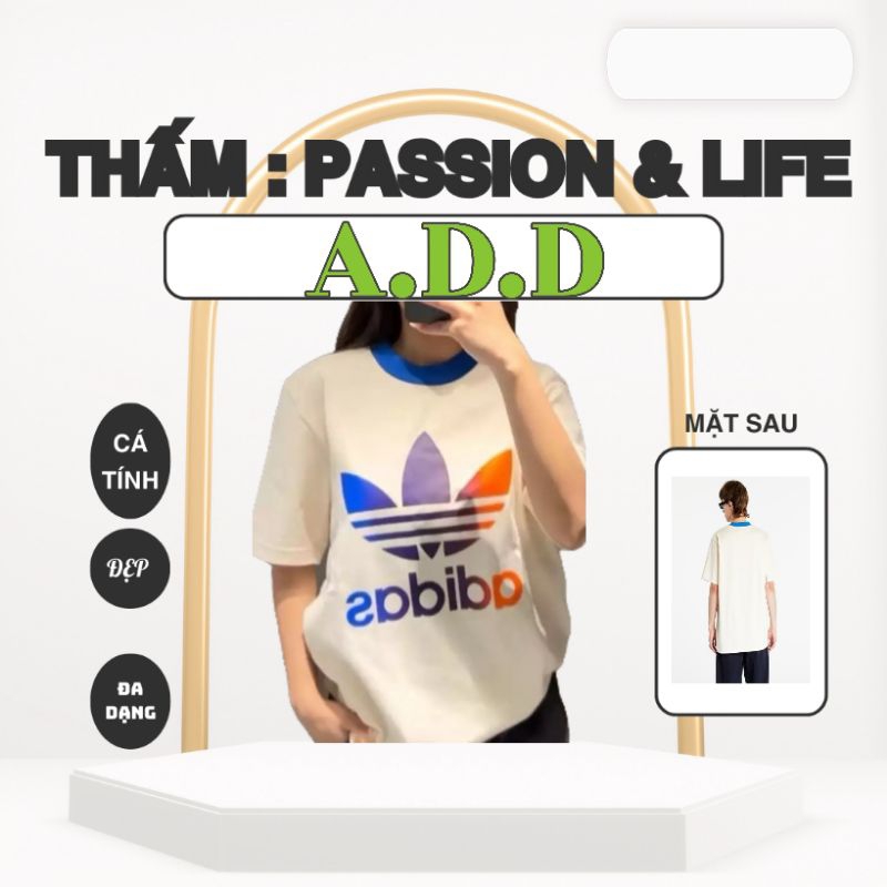 Áo thun tshirt ADID/\$  made in Cambodia