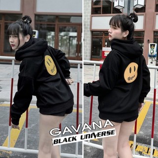 Áo Hoodie D.rew Blackuniverse chất liệu nỉ bông cotton cao cấp dày dặn