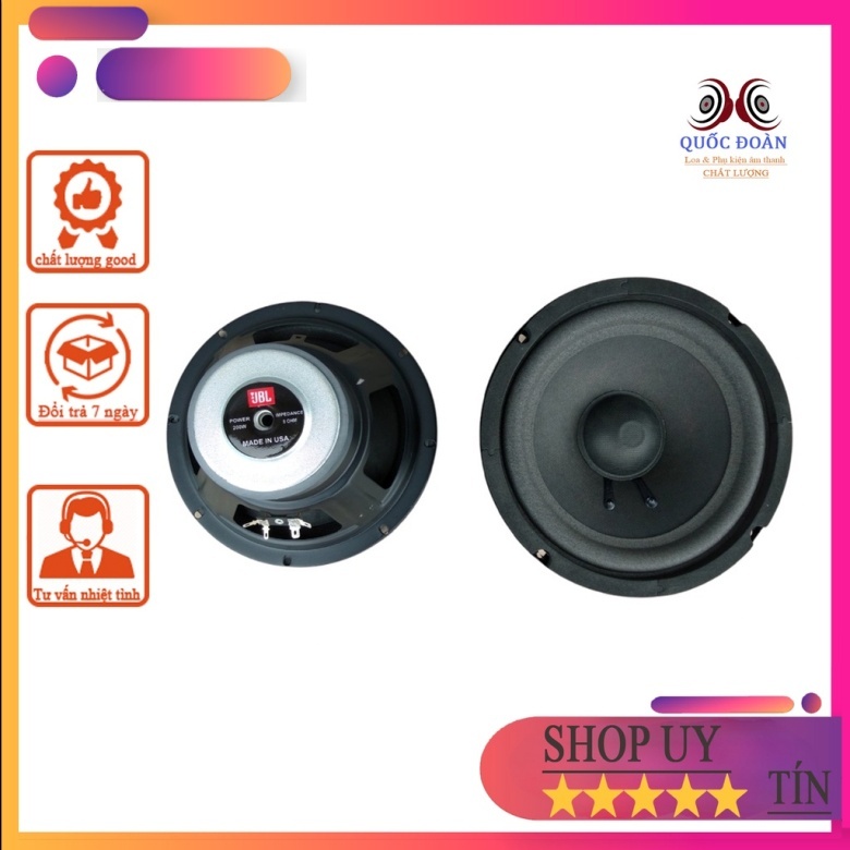 củ Bass loa JBL 20 gân mút (giá 1 chiếc)